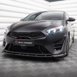 Maxton sprednji splitter V.2 za Kia Proceed GT Mk3 Facelift / Ceed GT / GT - Line Mk1 Facelift