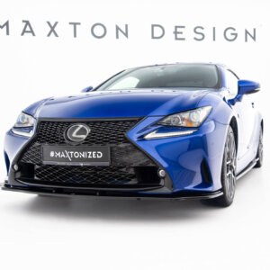 Maxton sprednji splitter V.2 za Lexus RC Mk1