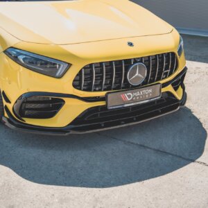 Maxton sprednji splitter V.2 za Mercedes-AMG A 45 S Aero Pack W177