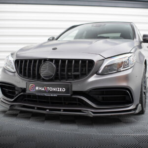 Maxton sprednji splitter V.2 za Mercedes-AMG C63 Sedan / Estate W205 Facelift