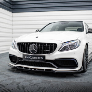 Maxton sprednji splitter V.2 za Mercedes-AMG C63 Sedan / Estate W205 / S205
