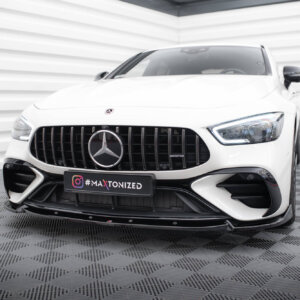 Maxton sprednji splitter V.2 za Mercedes-AMG GT 43 4 Door Coupe V8 Styling Package X290