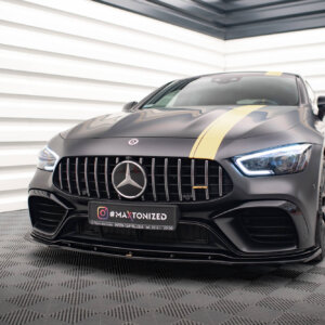 Maxton sprednji splitter V.2 za Mercedes-AMG GT 63S 4 Door Coupe Aero X290