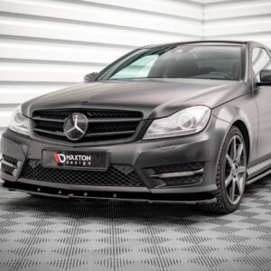 Maxton sprednji splitter V.2 za Mercedes-Benz C Coupe / Sedan / Estate AMG-Line C204 / W204 Facelift / S204 Facelift