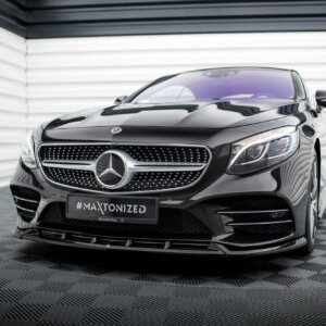 Maxton sprednji splitter V.2 za Mercedes-Benz S Coupe AMG-Line C217 Facelift