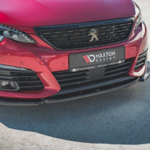 Maxton sprednji splitter V.2 za Peugeot 308 GT Mk2 Facelift