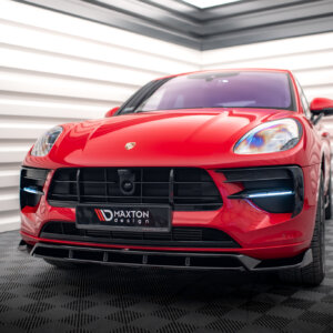 Maxton sprednji splitter V.2 za Porsche Macan GTS / Sport Design Mk1 Facelift