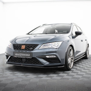 Maxton sprednji splitter V.2 za Seat Leon Cupra / FR Mk3 FL