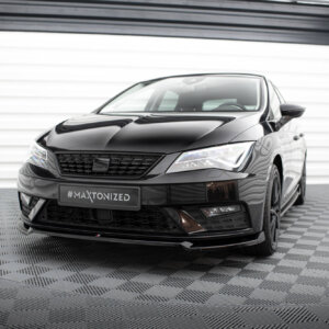 Maxton sprednji splitter V.2 za Seat Leon Mk3 Facelift