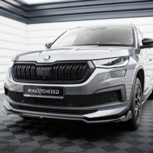 Maxton sprednji splitter V.2 za Skoda Kodiaq Sportline Mk1 Facelift