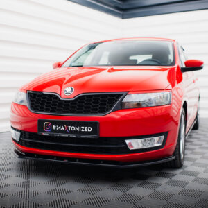 Maxton sprednji splitter V.2 za Skoda Rapid