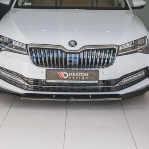 Maxton sprednji splitter V.2 za Skoda Superb Liftback / Combi Mk3 Facelift