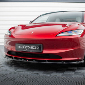 Maxton sprednji splitter V.2 za Tesla Model 3 Project Highland(Facelift)