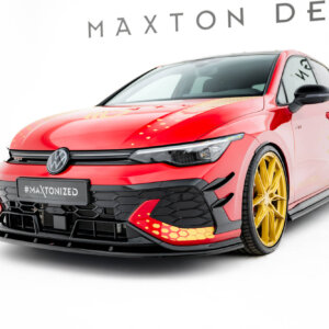 Maxton sprednji splitter V.2 za Volkswagen Golf GTI Clubsport Mk8 Facelift