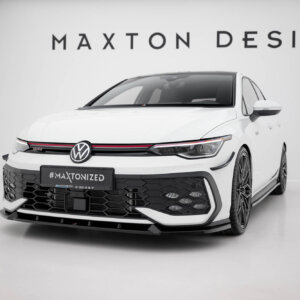 Maxton sprednji splitter V.2 za Volkswagen Golf GTI / GTE / R-Line Mk8 Facelift