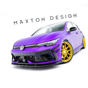 Maxton sprednji splitter V.2 za Volkswagen Golf R Hatchback Mk8 Facelift