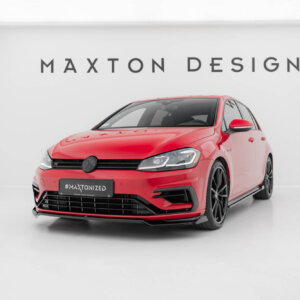 Maxton sprednji splitter V.2 za Volkswagen Golf R / R-Line Mk7 Facelift