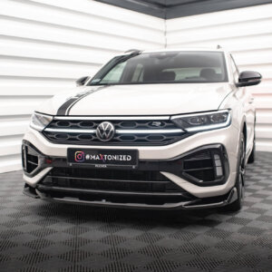 Maxton sprednji splitter V.2 za Volkswagen T-Roc R / R-Line Mk1 Facelift