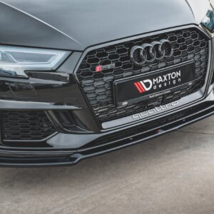 Maxton sprednji splitter V.3 za Audi RS3 8V FL Sportback