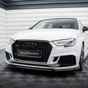 Maxton sprednji splitter V.3 za Audi RS3 Sedan 8V Facelift