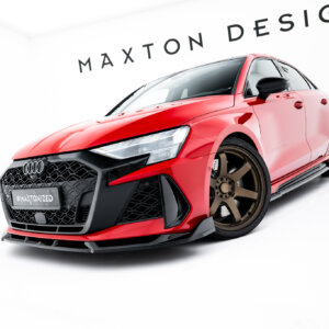 Maxton sprednji splitter V.3 za Audi RS3 Sedan 8Y Facelift
