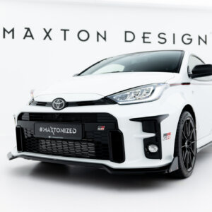 Maxton sprednji splitter V.3 + Flaps za Toyota GR Yaris Mk4