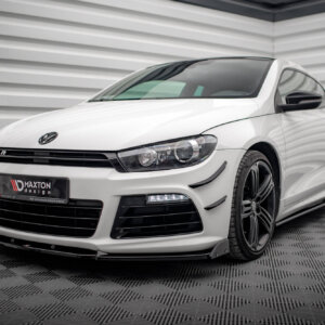 Maxton sprednji splitter V.3 + Flaps za Volkswagen Scirocco R Mk3
