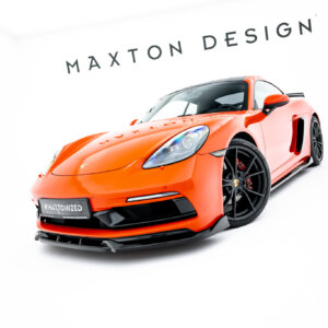 Maxton sprednji splitter V.3 za Porsche 718 Cayman GTS 982c