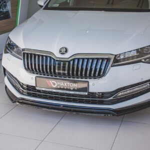 Maxton sprednji splitter V.3 za Skoda Superb Liftback / Combi Mk3 Facelift