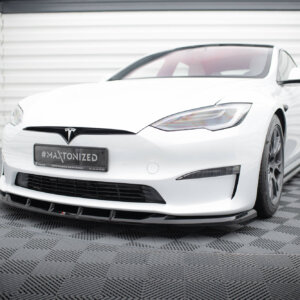 Maxton sprednji splitter V.3 za Tesla Model S Plaid Mk1 Facelift