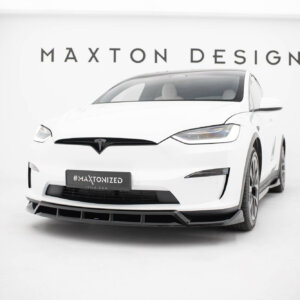Maxton sprednji splitter V.3 za Tesla Model X Mk1 Facelift