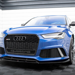 Maxton sprednji splitter V.4 za Audi RS6 C7 / C7 Facelift