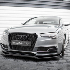Maxton sprednji splitter V.4 za Audi S5 / A5 S-Line 8T Facelift