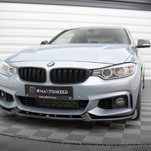 Maxton sprednji splitter V.4 za BMW 4 Coupe / Gran Coupe / Cabrio M-Pack F32 / F36 / F33