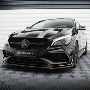 Maxton sprednji splitter V.4 za Mercedes-AMG CLA 45 Aero C117 Facelift