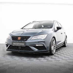 Maxton sprednji splitter V.4 za Seat Leon Cupra / FR Mk3 FL