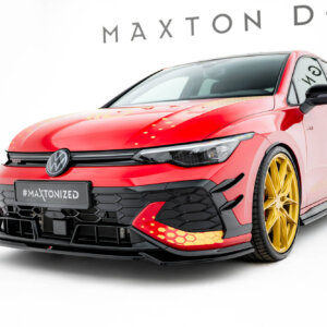Maxton sprednji splitter V.4 za Volkswagen Golf GTI Clubsport Mk8 Facelift