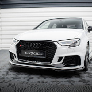 Maxton sprednji splitter V.5 za Audi RS3 Sedan 8V Facelift