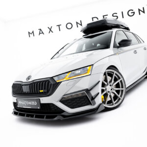 Maxton sprednji splitter V.5 za Skoda Octavia RS Mk4