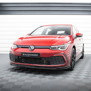 Maxton sprednji splitter V.5 za Volkswagen Golf GTI / GTE / GTD / R-Line Mk8