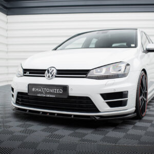 Maxton sprednji splitter V.5 za Volkswagen Golf R / R-Line Mk7