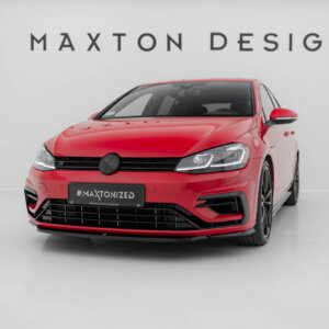 Maxton sprednji splitter V.5 za Volkswagen Golf R / R-Line Mk7 Facelift