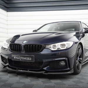 Maxton sprednji splitter V.6 za BMW 4 Coupe / Gran Coupe / Cabrio M-Pack F32 / F36 / F33