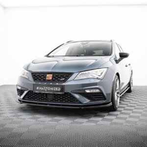 Maxton sprednji splitter V.6 za Seat Leon Cupra / FR Mk3 FL