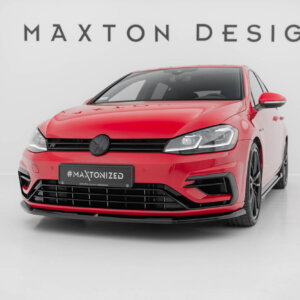 Maxton sprednji splitter V.6 za Volkswagen Golf R / R-Line Mk7 Facelift