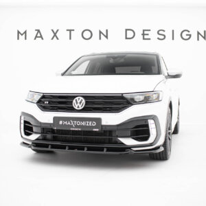 Maxton sprednji splitter za Volkswagen T-Roc R Mk1