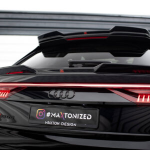 Maxton podaljšek spojlerja 3D za Audi Q8 / RSQ8 / SQ8 / Q8 S-Line Mk1