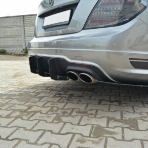 Maxton zadnji difuzor & zadnji stranski difuzorji za Mercedes-Benz C Sedan / Estate AMG-Line W204 / S204