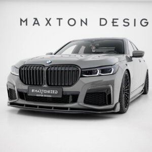 [Carbon] Maxton sprednji splitter + ABS splitter za BMW 7 M-Pack G11 Facelift