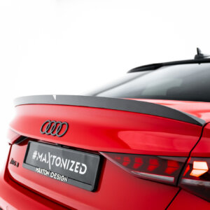 [Carbon] Maxton podaljšek spojlerja V.2 za Audi RS3 / S3 / A3 S-Line / A3 Sedan 8Y Facelift